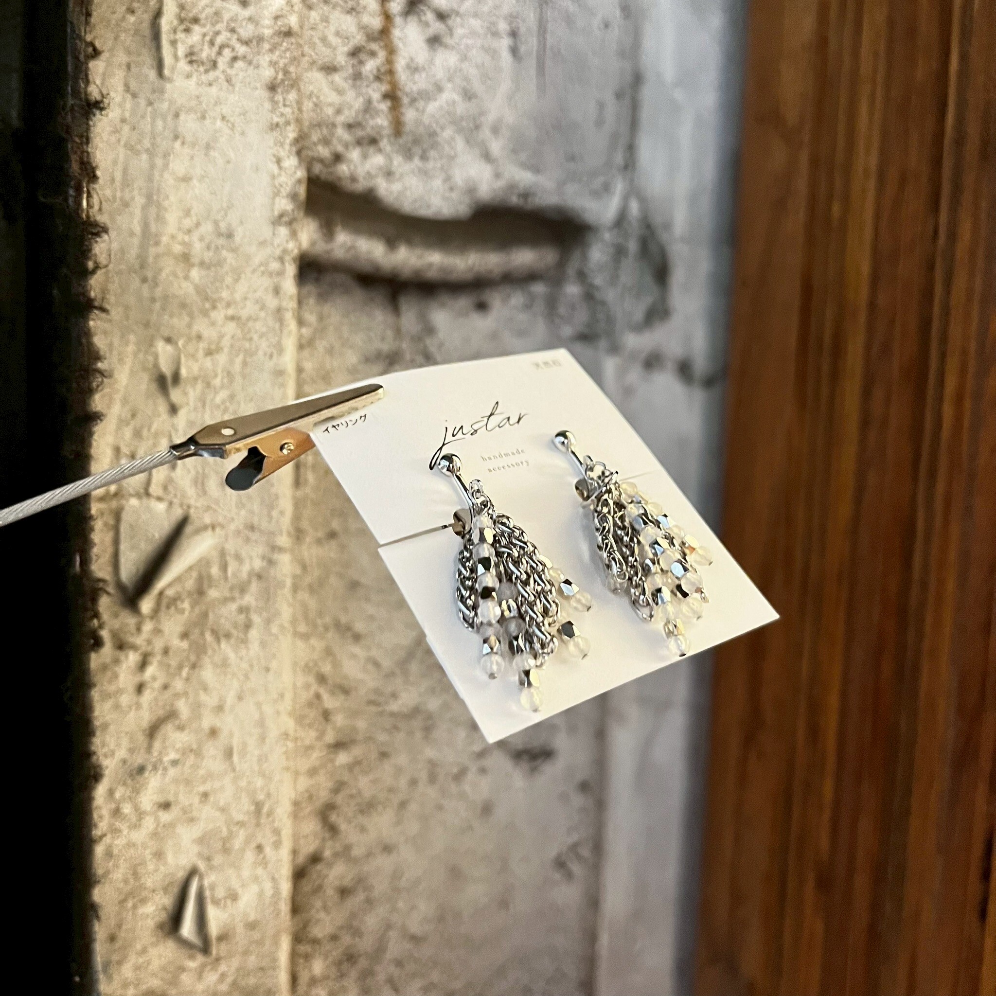 [justar] frutta 耳環|銀|NO.99|耳夾