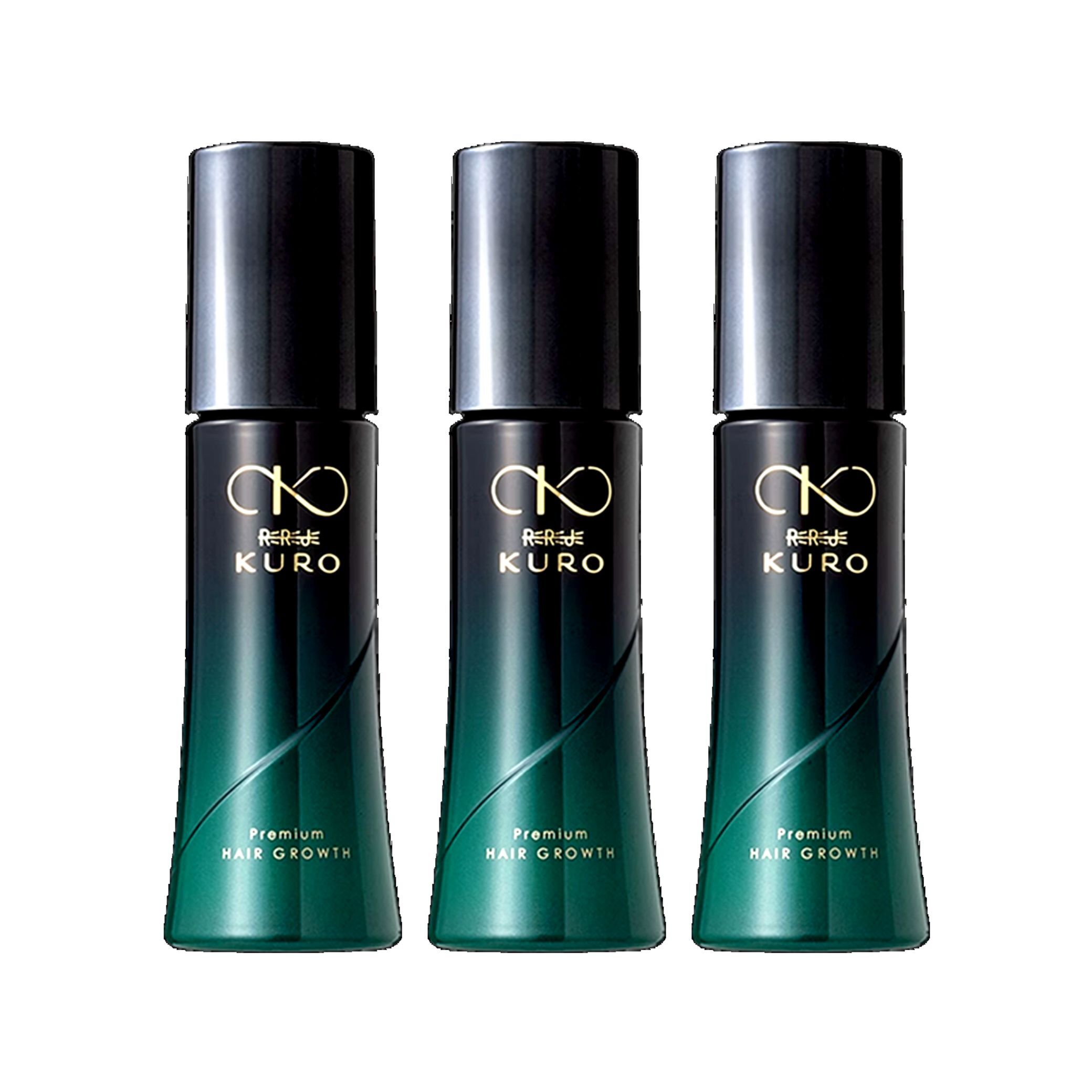 養麗絲 - 女性專用 KURO藥用育毛劑 75ml x3