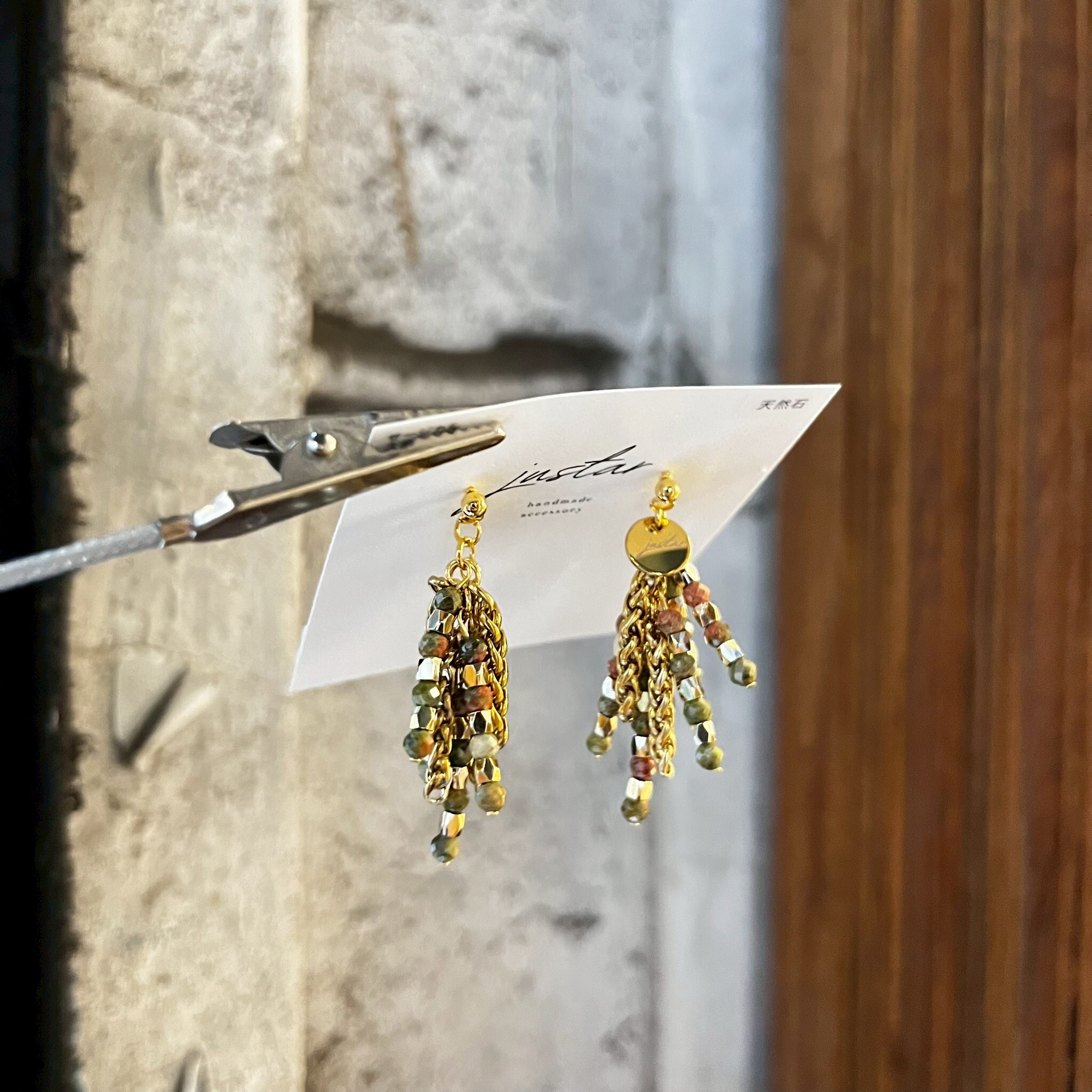 [justar] frutta 耳環|金|NO.100|耳針