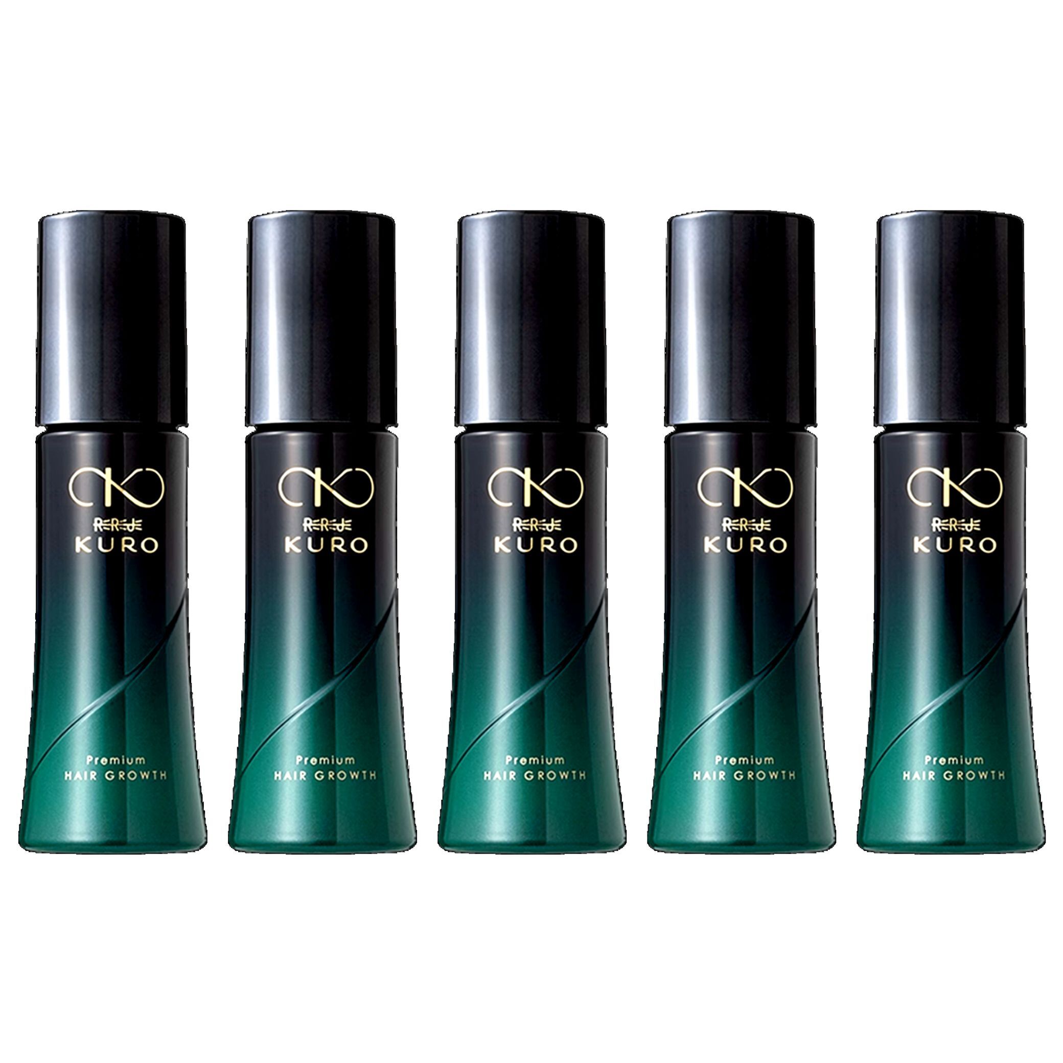 養麗絲 - 女性專用 KURO藥用育毛劑 75ml x5