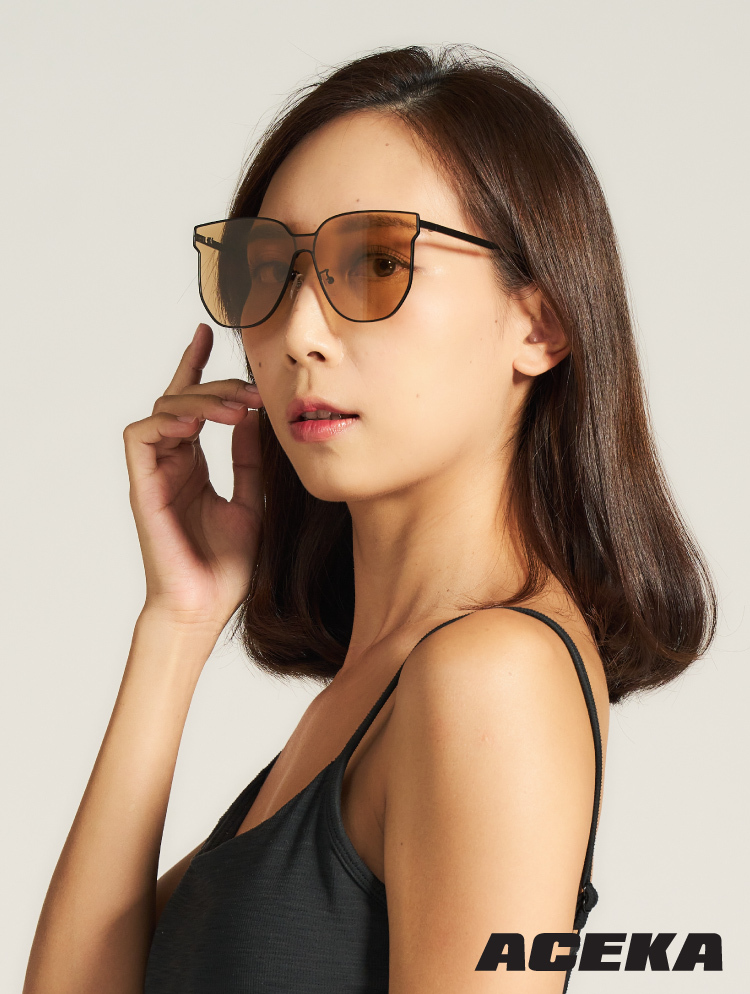 MODERN 魅惑首爾時尚太陽眼鏡(金屬薄鋼)