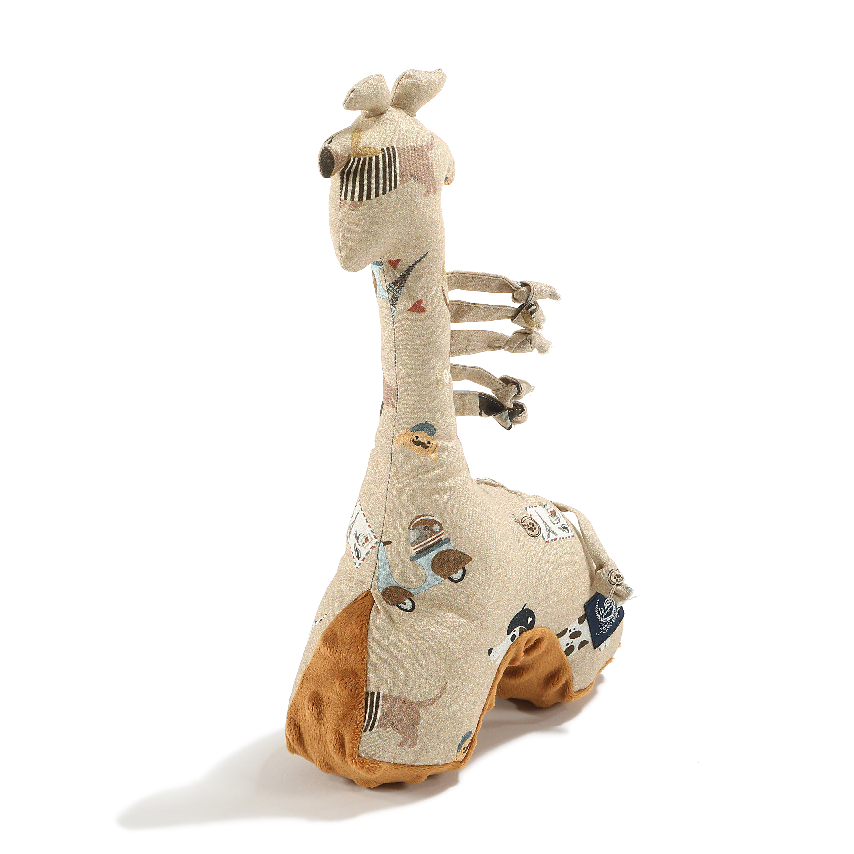 La Millou波蘭 豆豆長頸鹿玩偶｜巴黎臘腸狗｜咖啡糖亮棕