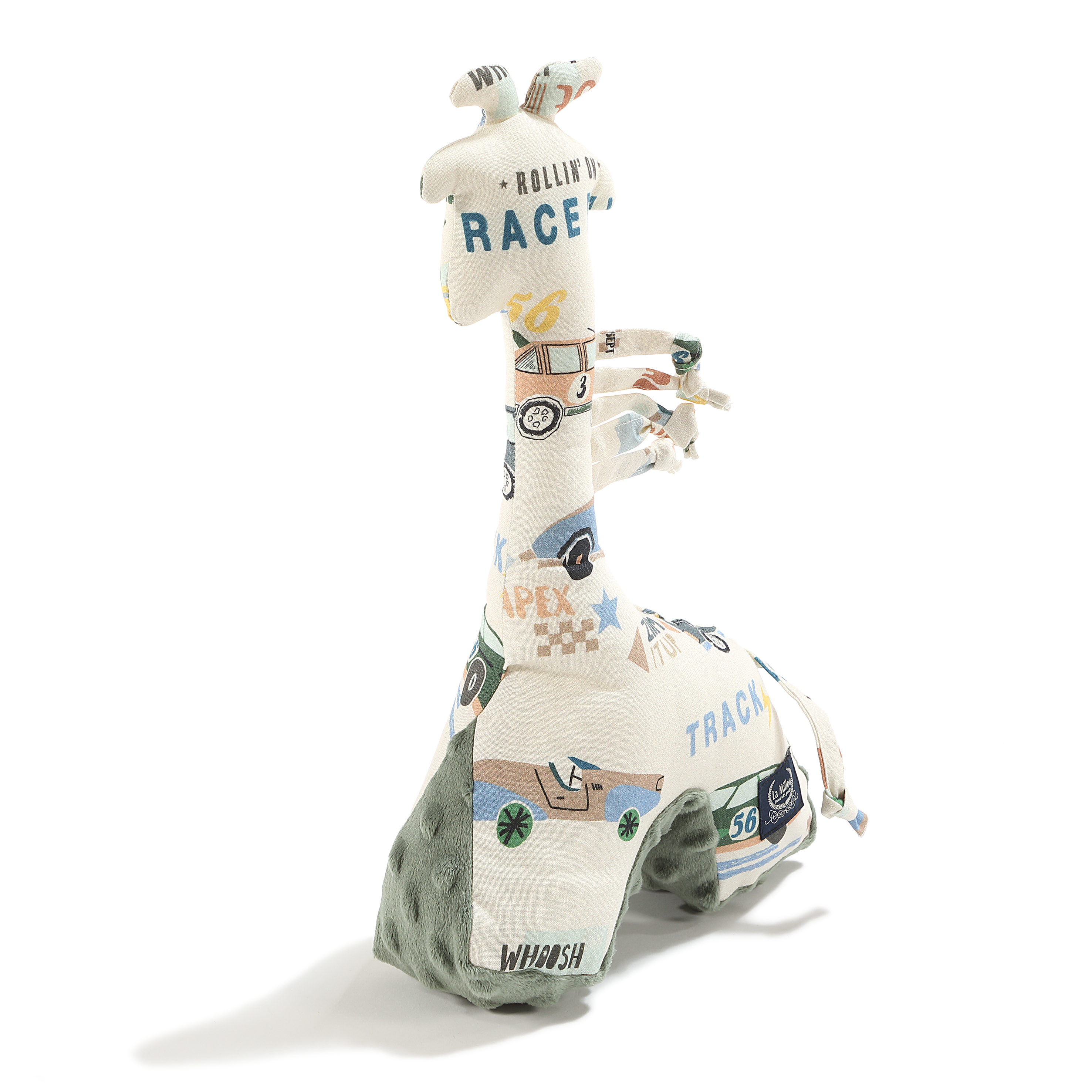 La Millou波蘭 豆豆長頸鹿玩偶｜賽車總動員｜抹茶鮮牛奶