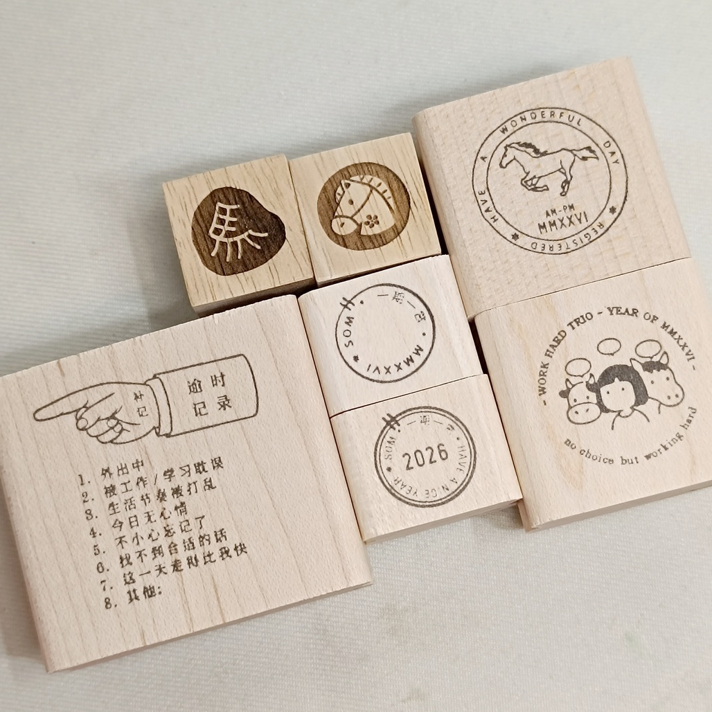 SOM．2026 郵戳/馬年印章