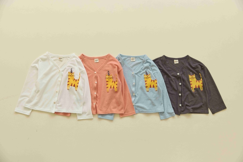 正韓夏Orangemom 四色慶生老虎外套