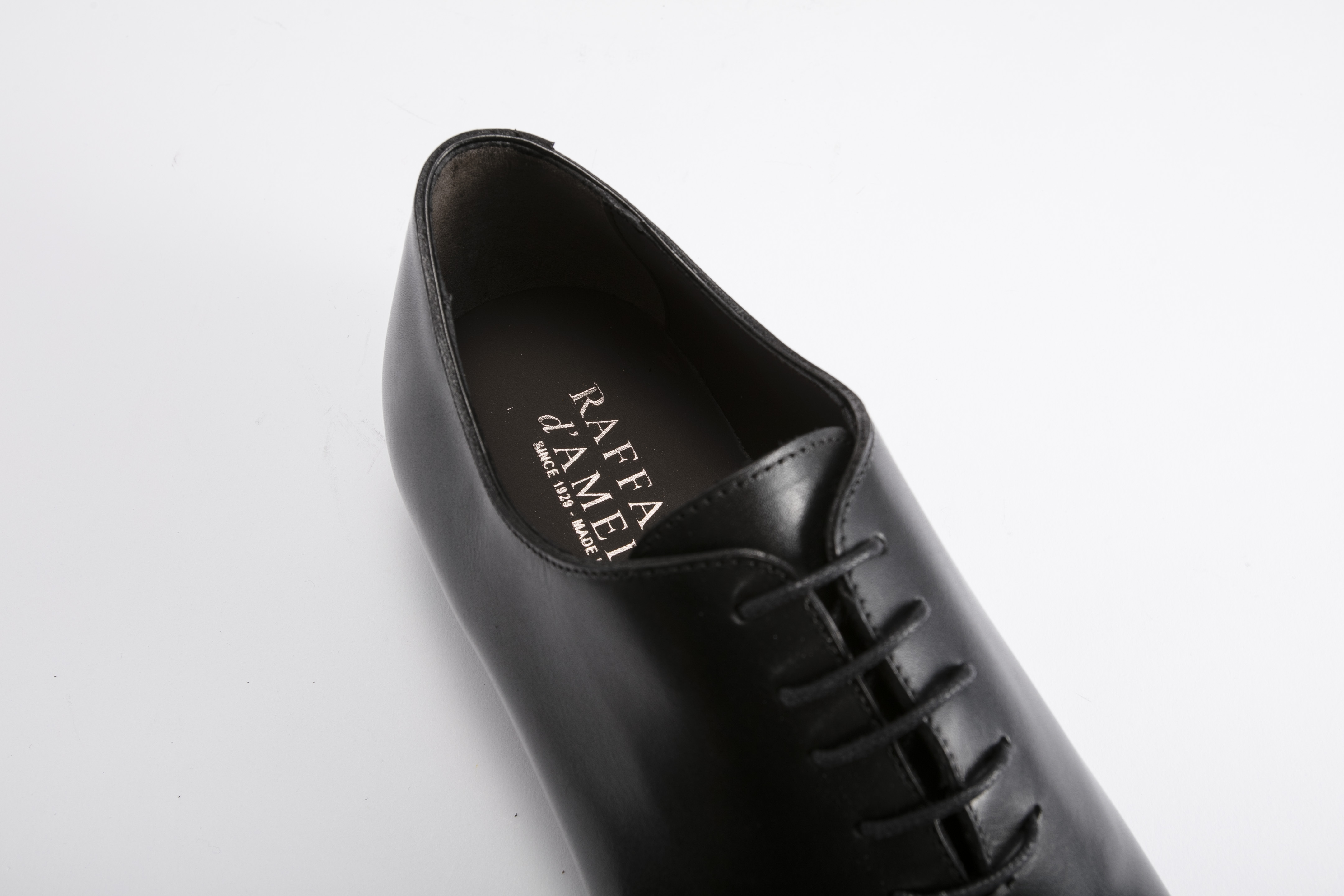 Raffaele d'Amelio - 男裝 全裁片牛津鞋 821-7-BK