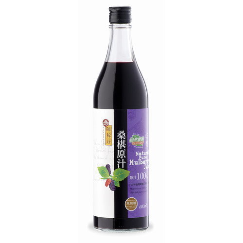 陳稼莊｜桑椹原汁(無加糖)｜600ml