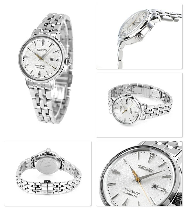 日本版 Seiko 精工 Presage Cocktail Time Mechanical Automatic Metal Strap Ladies watch SRRW005 / SRE017 雞尾酒時光系列機械自動上鍊女士手錶