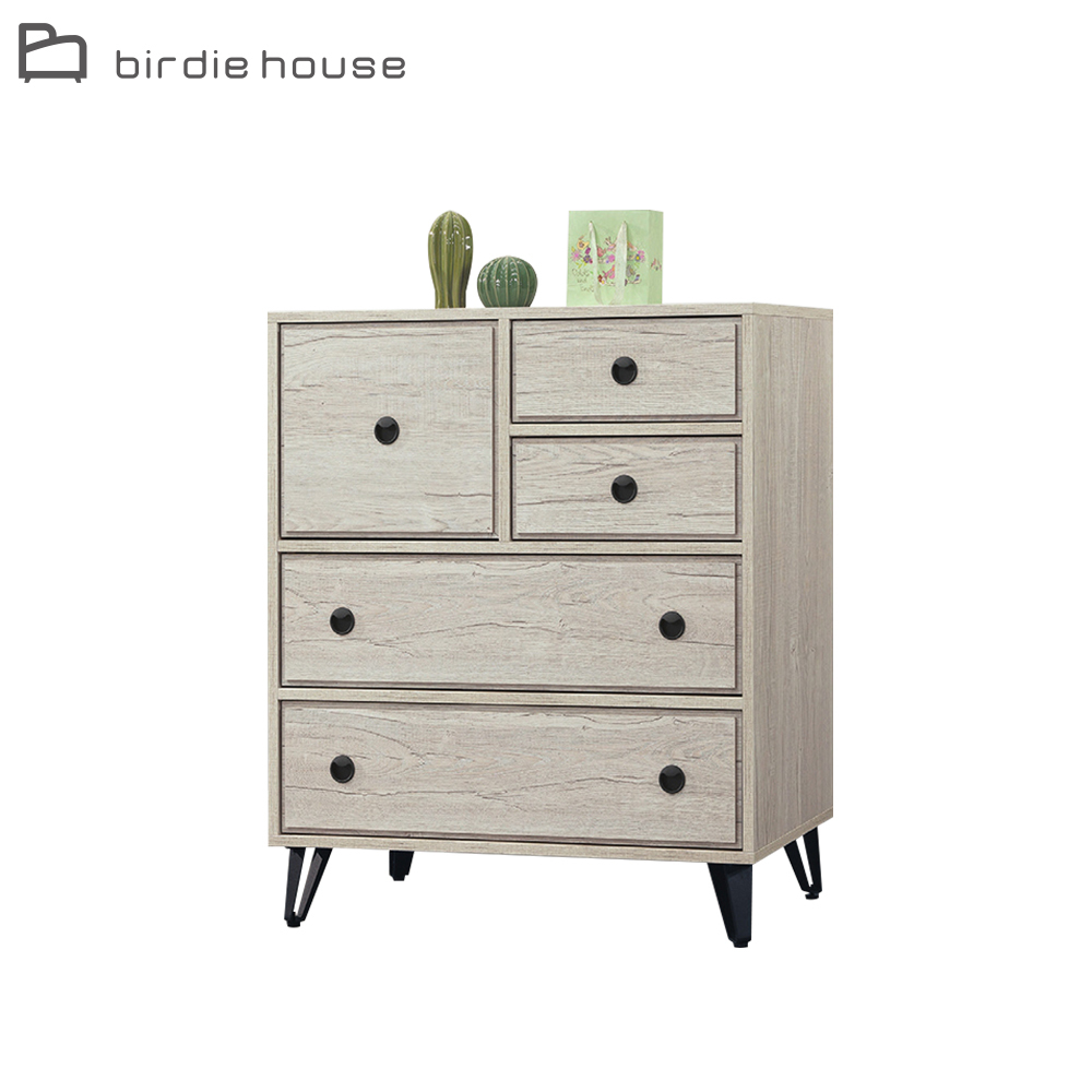 柏蒂家居-歐文2.7尺五斗櫃/五抽收納置物櫃