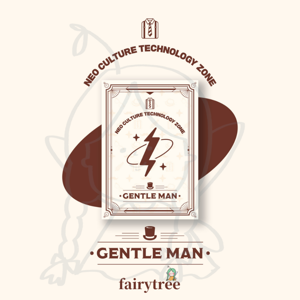 NCT ZONE COUPON CARD GENTLE MAN ver. 官方周邊