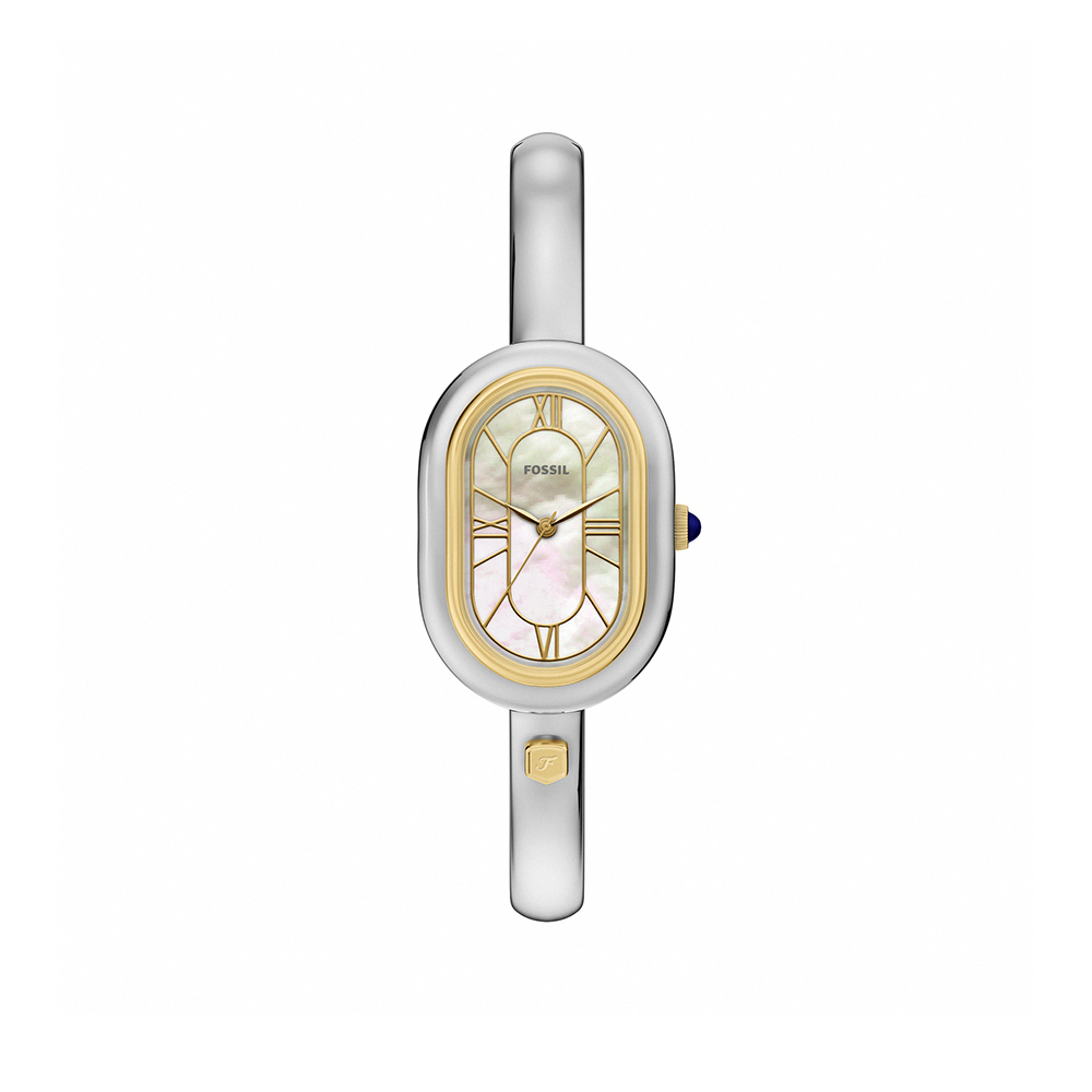 Sloan 流光雅韻精緻女錶 銀色不鏽鋼手鐲錶 24 MM ES5455