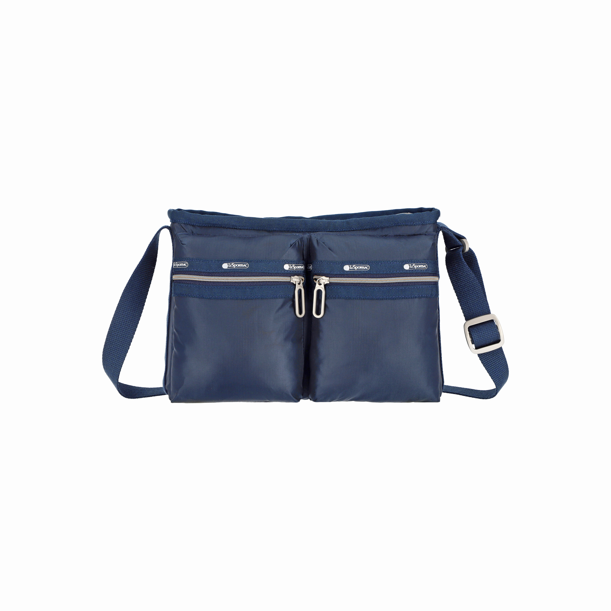 ESSENTIAL 拉鍊斜挎包(DARK BLUE C)