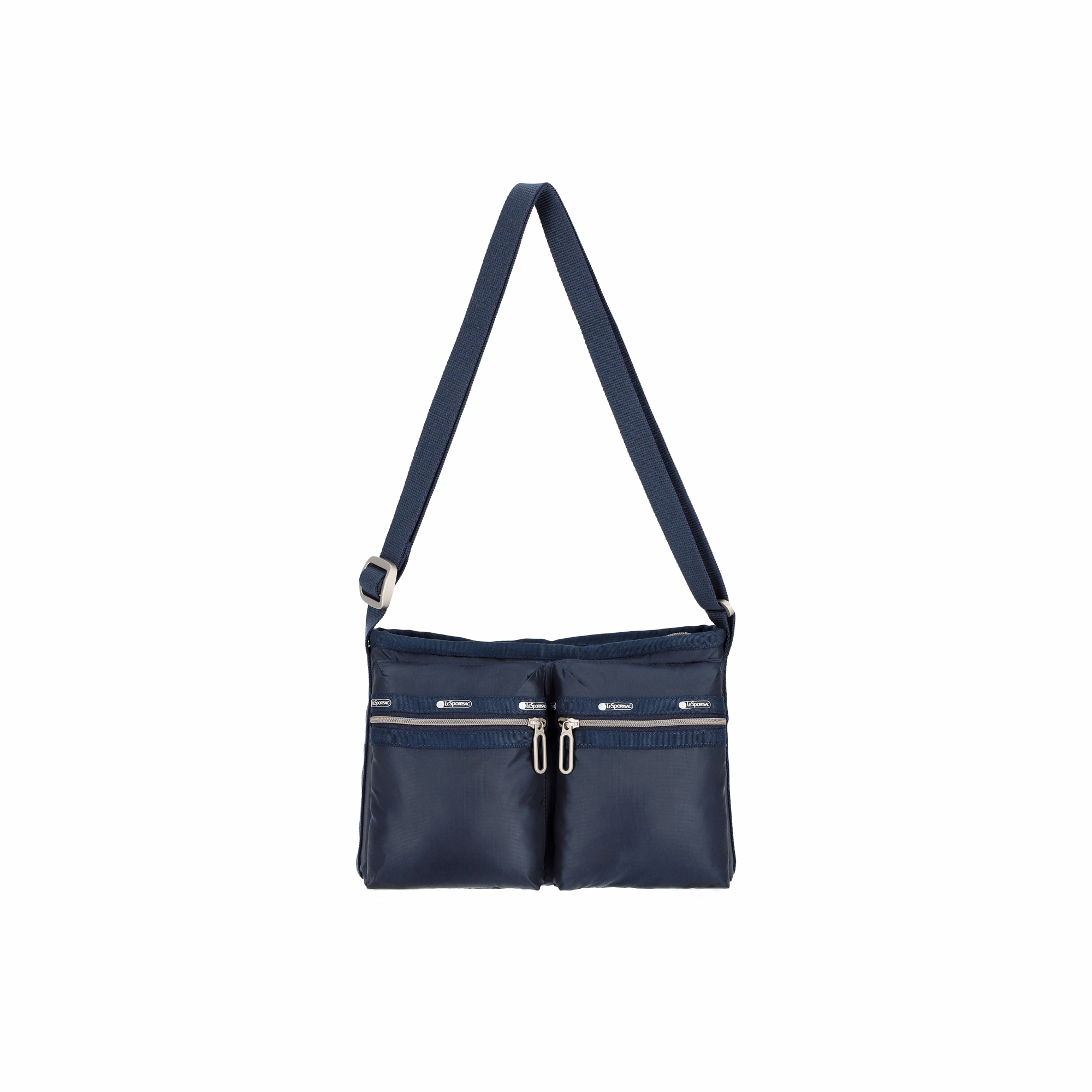 ESSENTIAL 拉鍊斜挎包(DARK BLUE C)