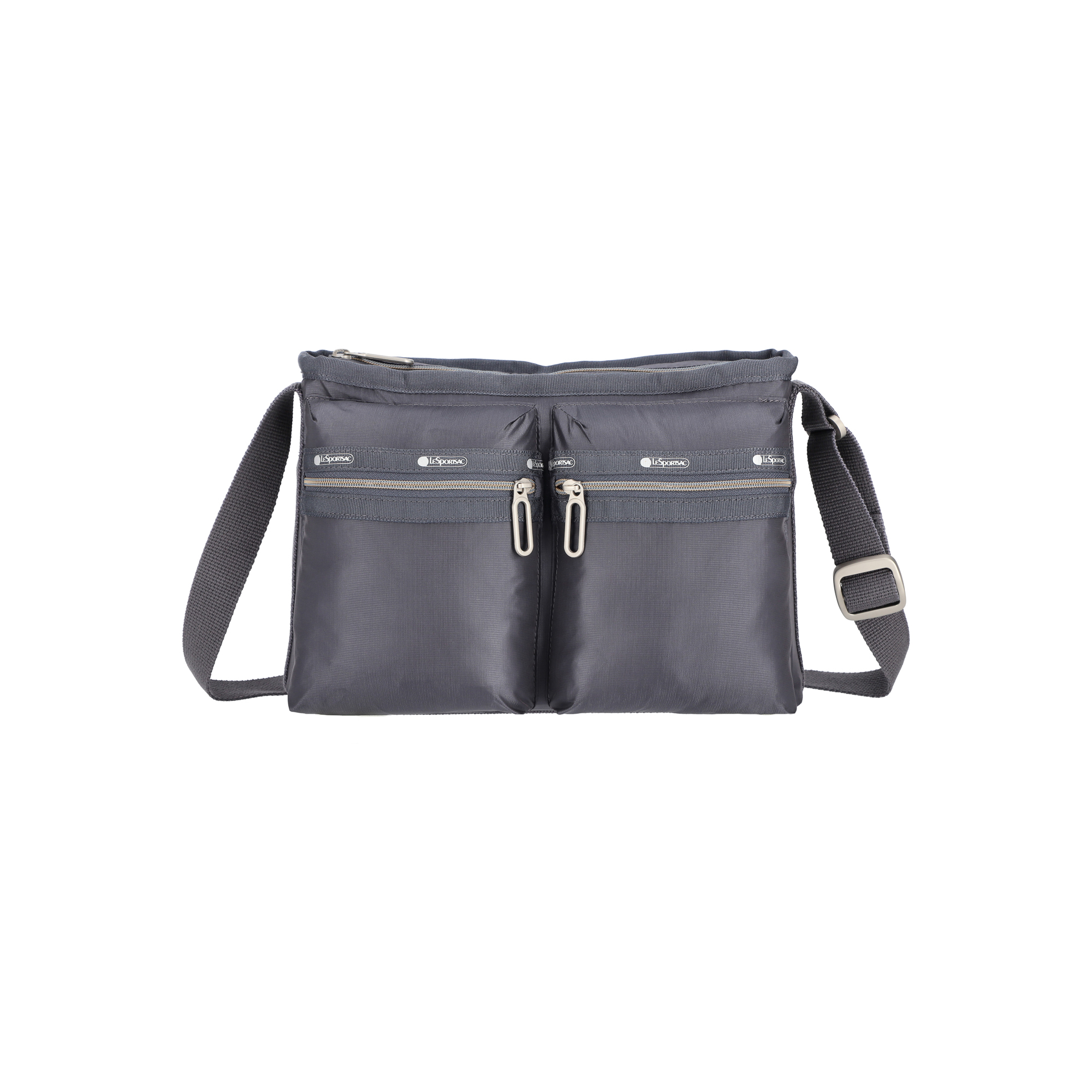 ESSENTIAL 拉鍊斜挎包 (SHADOW GREY C)