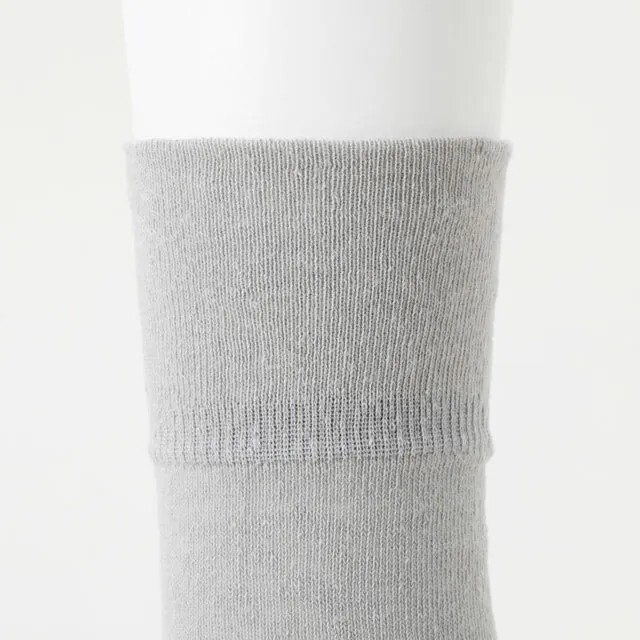 中川政七商店 - 不咬腳棉麻Dip中筒襪 23-25cm / 薄荷