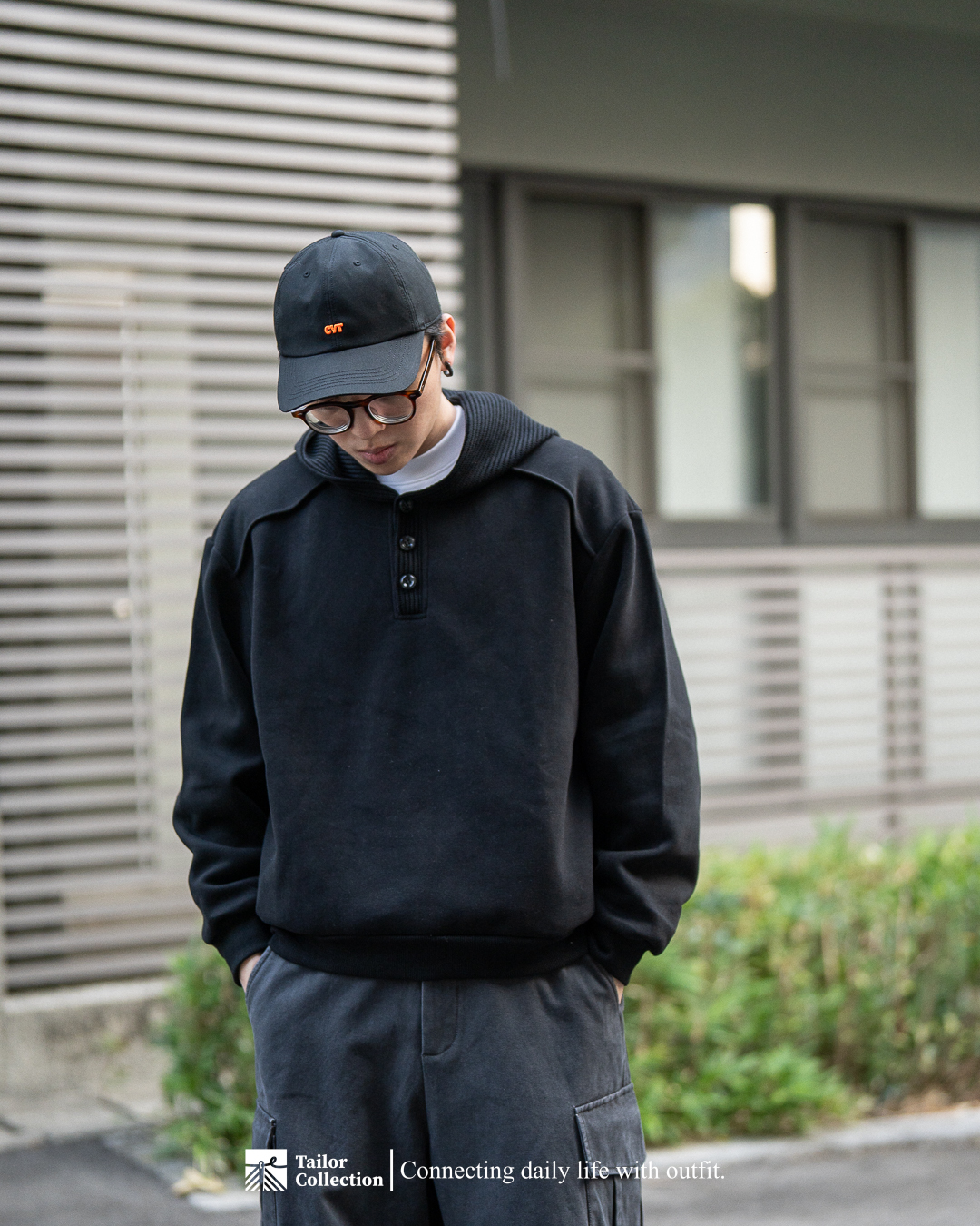 #預購 Tailor collection 連帽針織衛衣 兩色