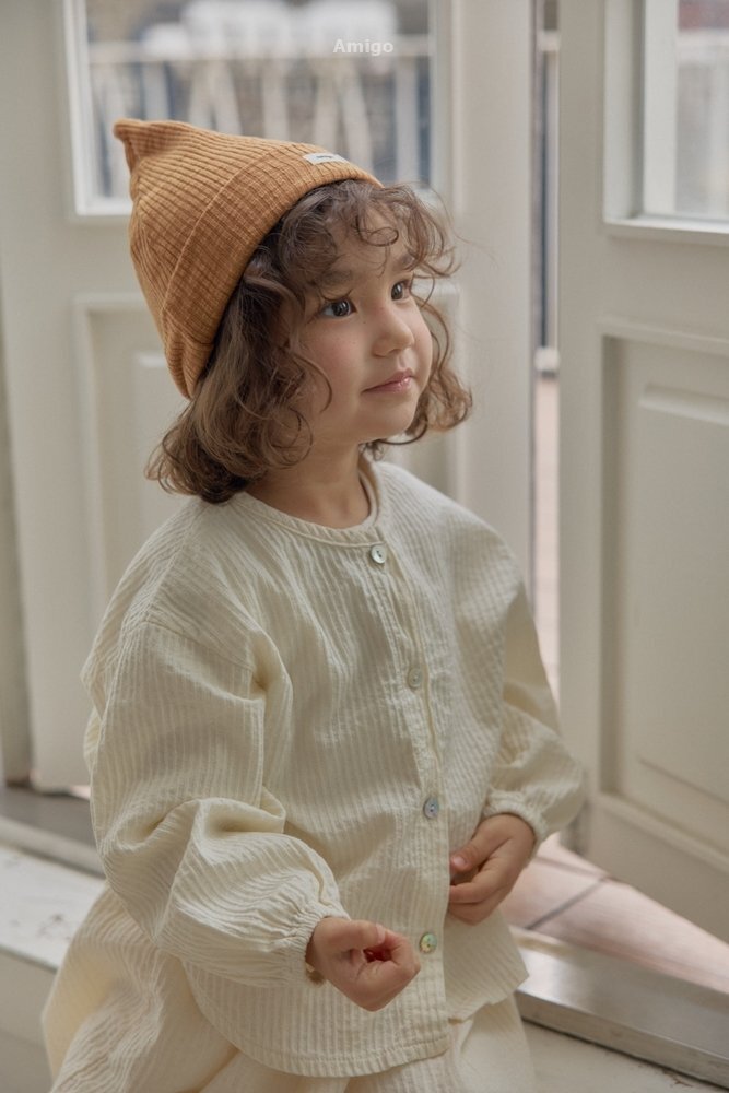 韓國🇰🇷Amigo 羅紋針織帽 四色