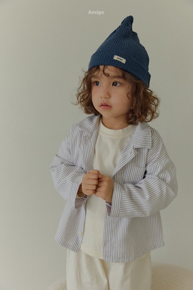 韓國🇰🇷Amigo 羅紋針織帽 四色