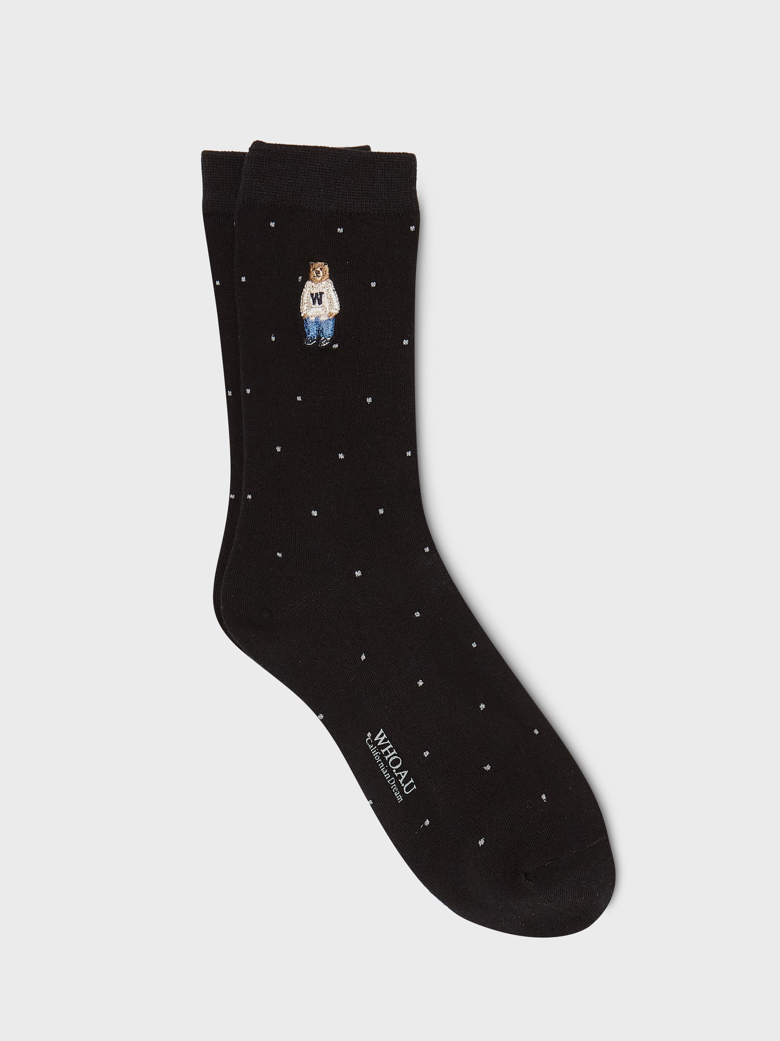 【直播】Who.A.U LX030527 Steve Dot 襪子 (2對裝)