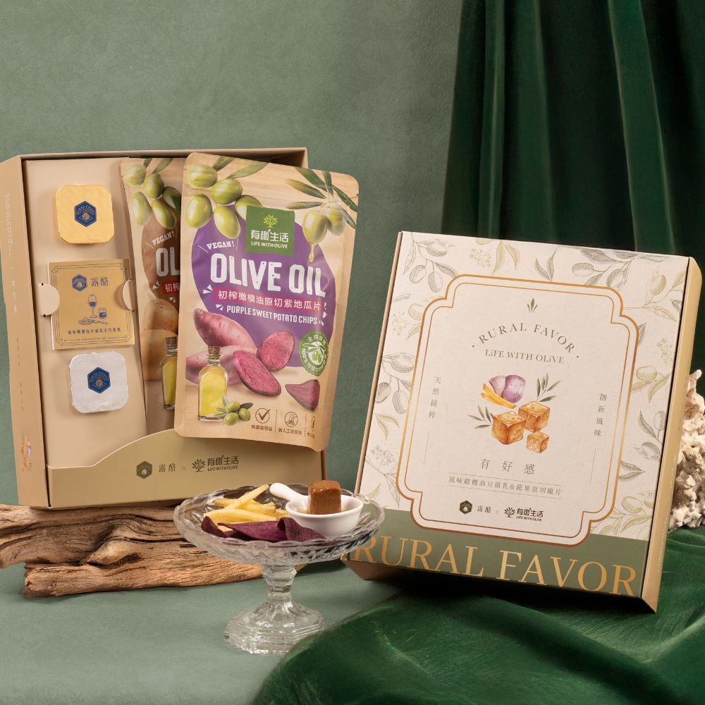 送禮送健康！有橄生活與露酪聯名推出橄欖油輕享禮盒，送長輩或親友通通都滿意
