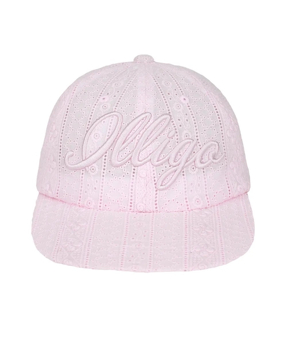ILLIGO蕾絲刺繡棒球帽
