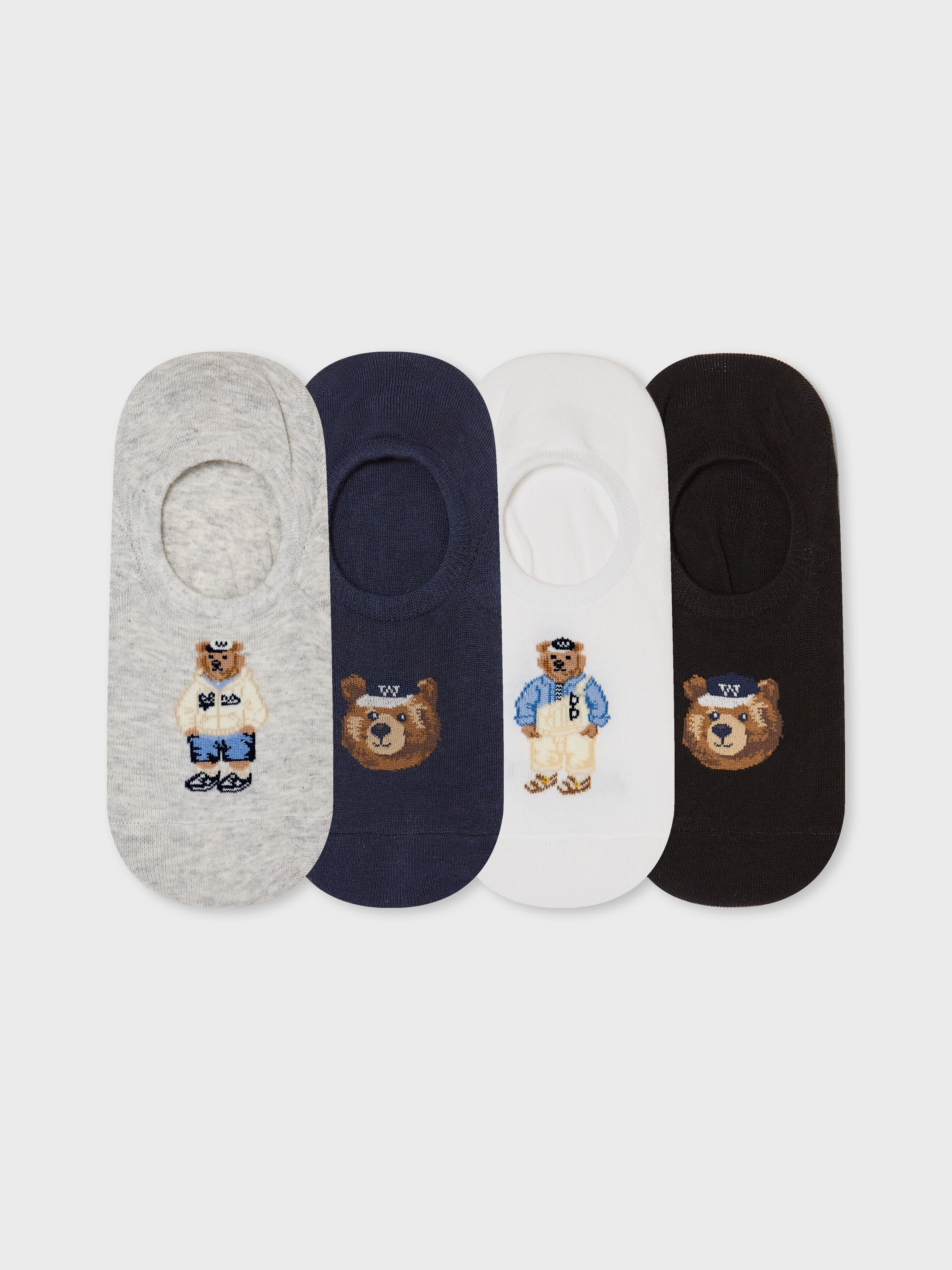 【直播】Who.A.U LX030528 Steve Fake  襪子 (4對裝)