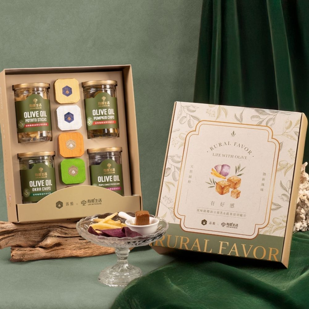 送禮送健康!有橄生活與露酪聯名推出橄欖油豐饗禮盒,送長輩或親友通通都滿意