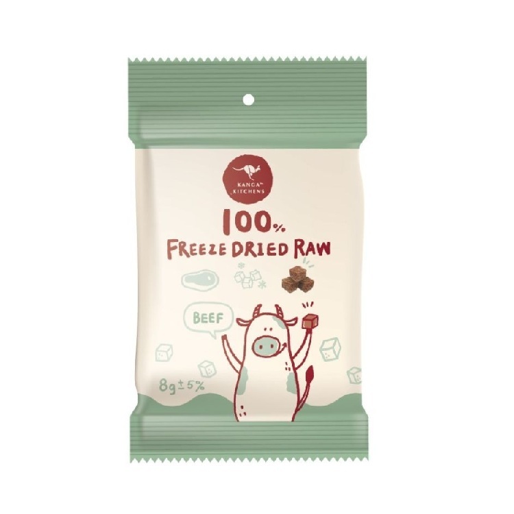 袋鼠廚房 - 100%牛肉原肉凍乾 犬貓用