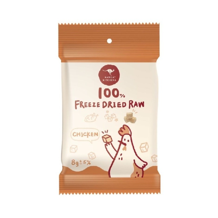 袋鼠廚房 - 100%雞肉原肉凍乾 犬貓用