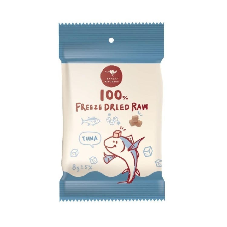 袋鼠廚房 - 100%鮪魚原肉凍乾 犬貓用