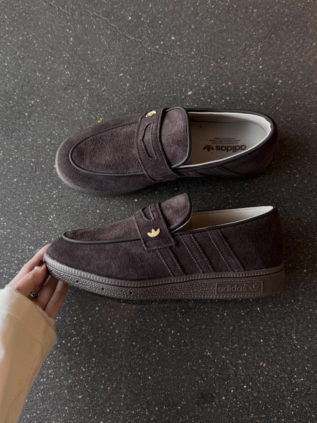 ADIDAS HANDBALL SPEZIAL LOAFER "LEOPARD" 復古 摩卡棕 樂福鞋