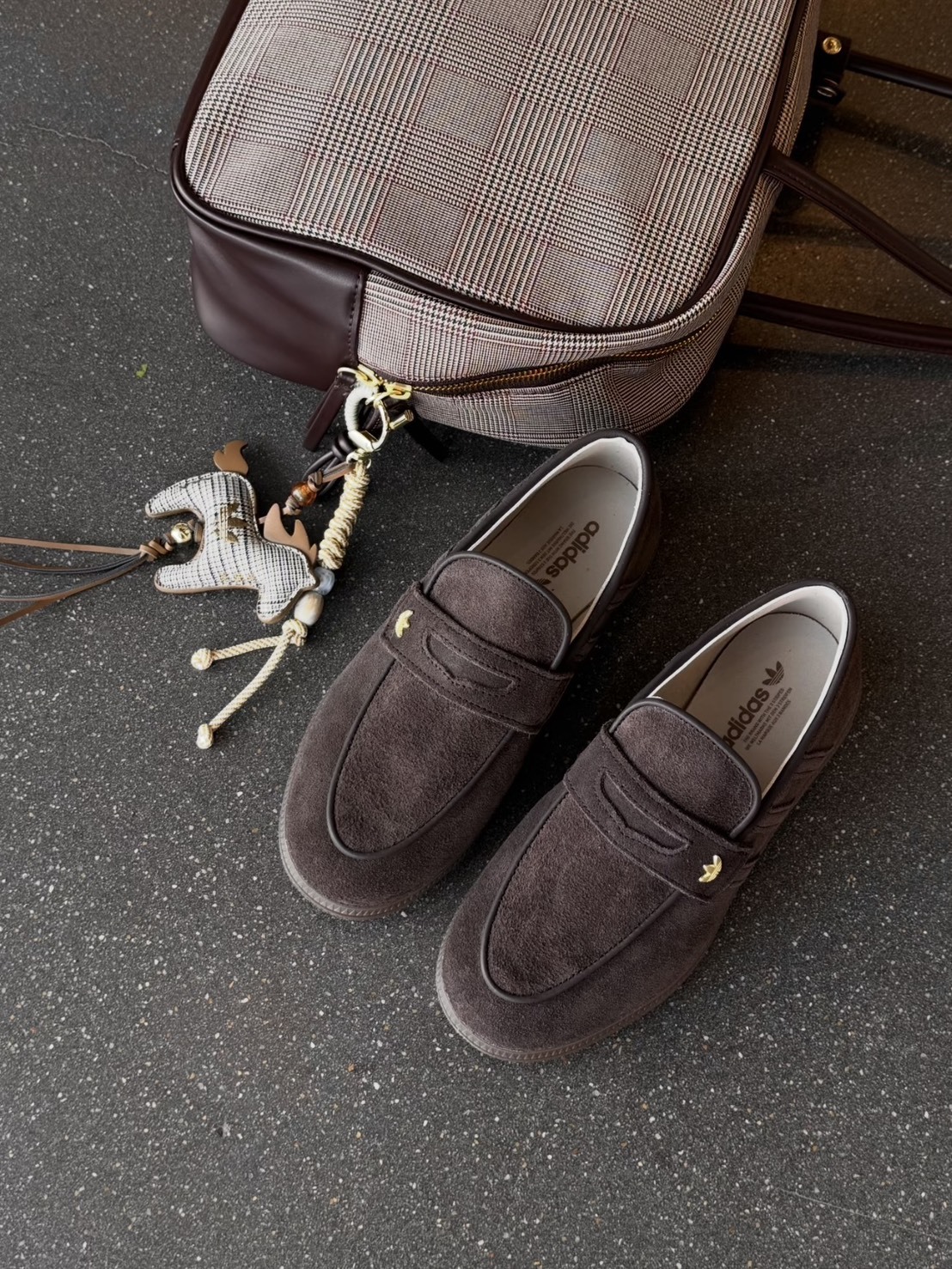 ADIDAS HANDBALL SPEZIAL LOAFER "LEOPARD" 復古 摩卡棕 樂福鞋