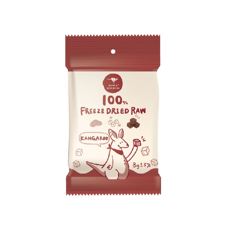 袋鼠廚房 - 100%袋鼠原肉凍乾 犬貓用