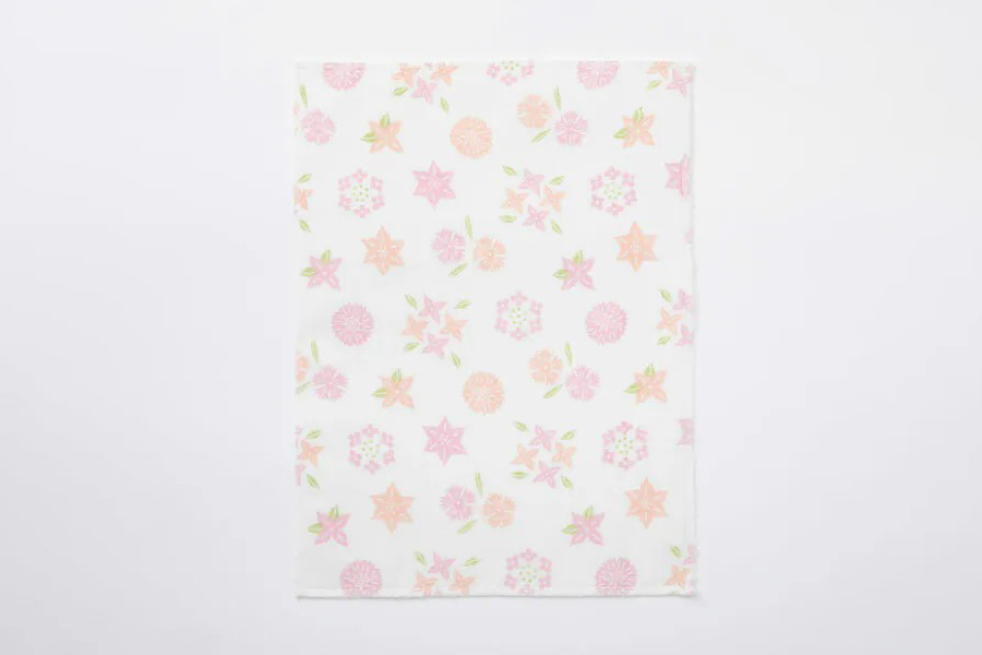 中川政七商店 - 蚊帳織方巾 / 春季花紋