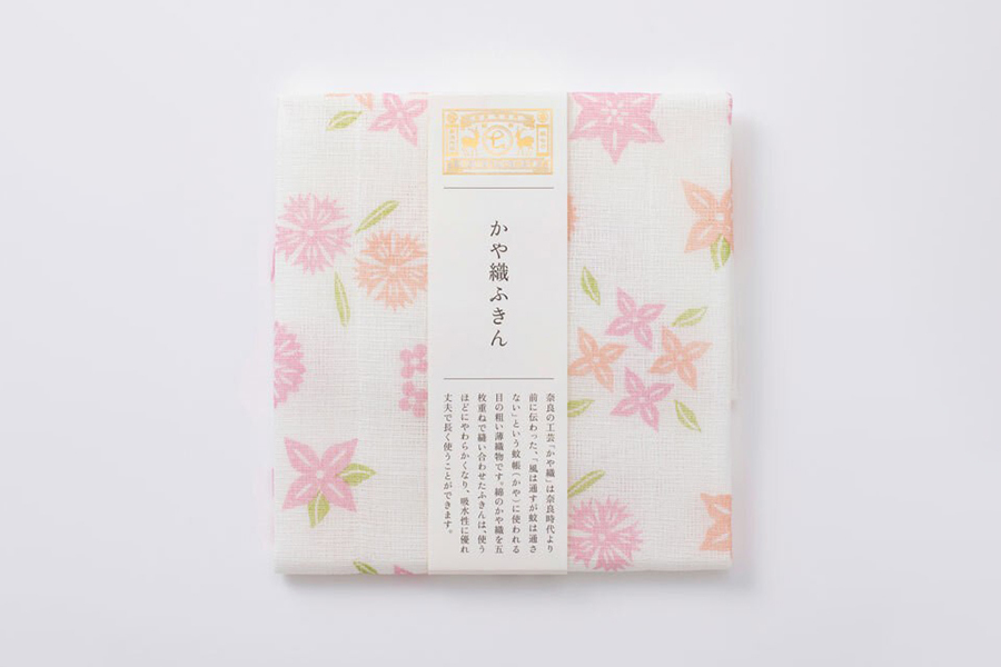 中川政七商店 - 蚊帳織方巾 / 春季花紋