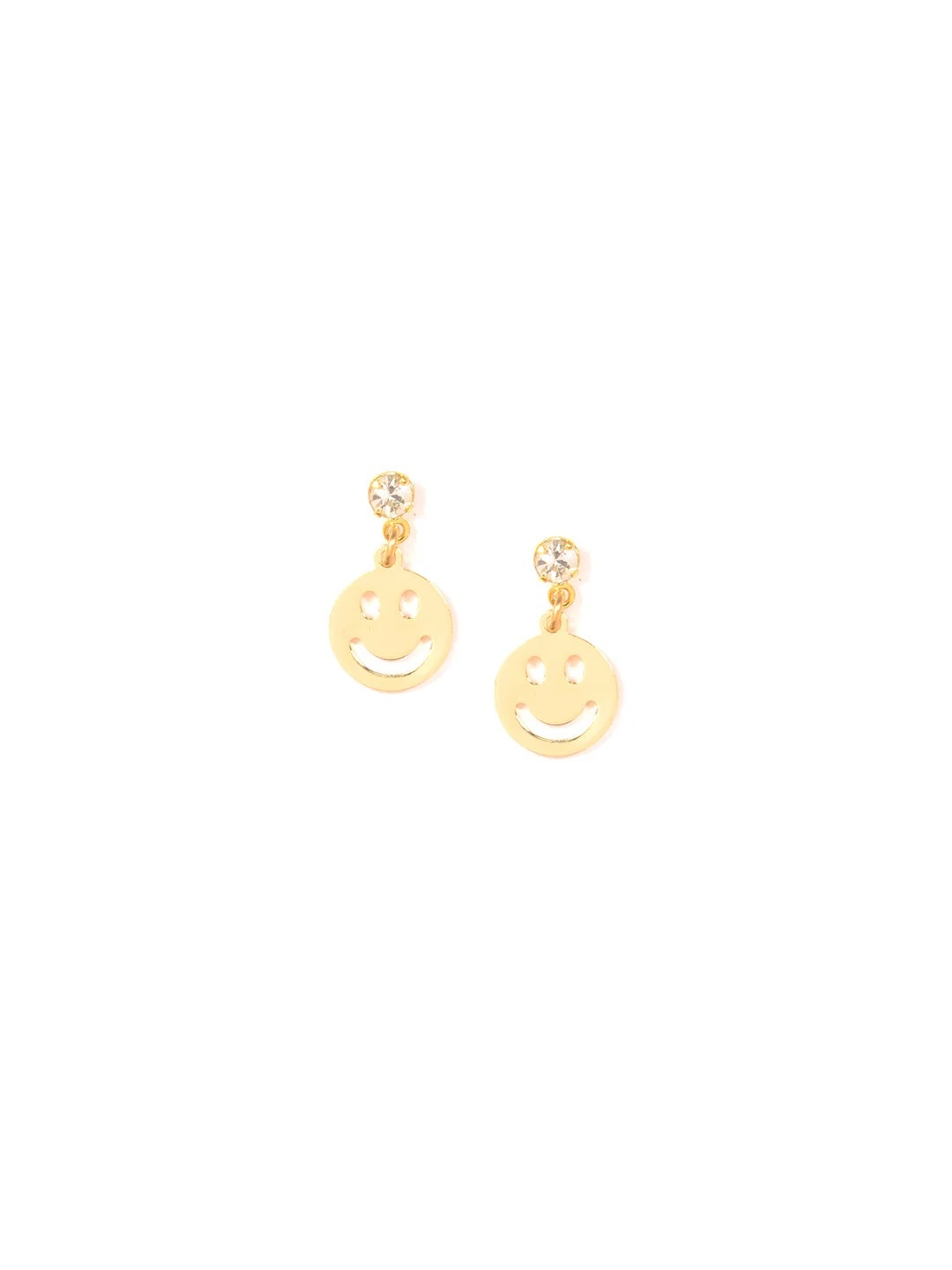 SMILEY SPARKLE EARRINGS SPARKLE EARRINGS｜Venessa Arizaga
