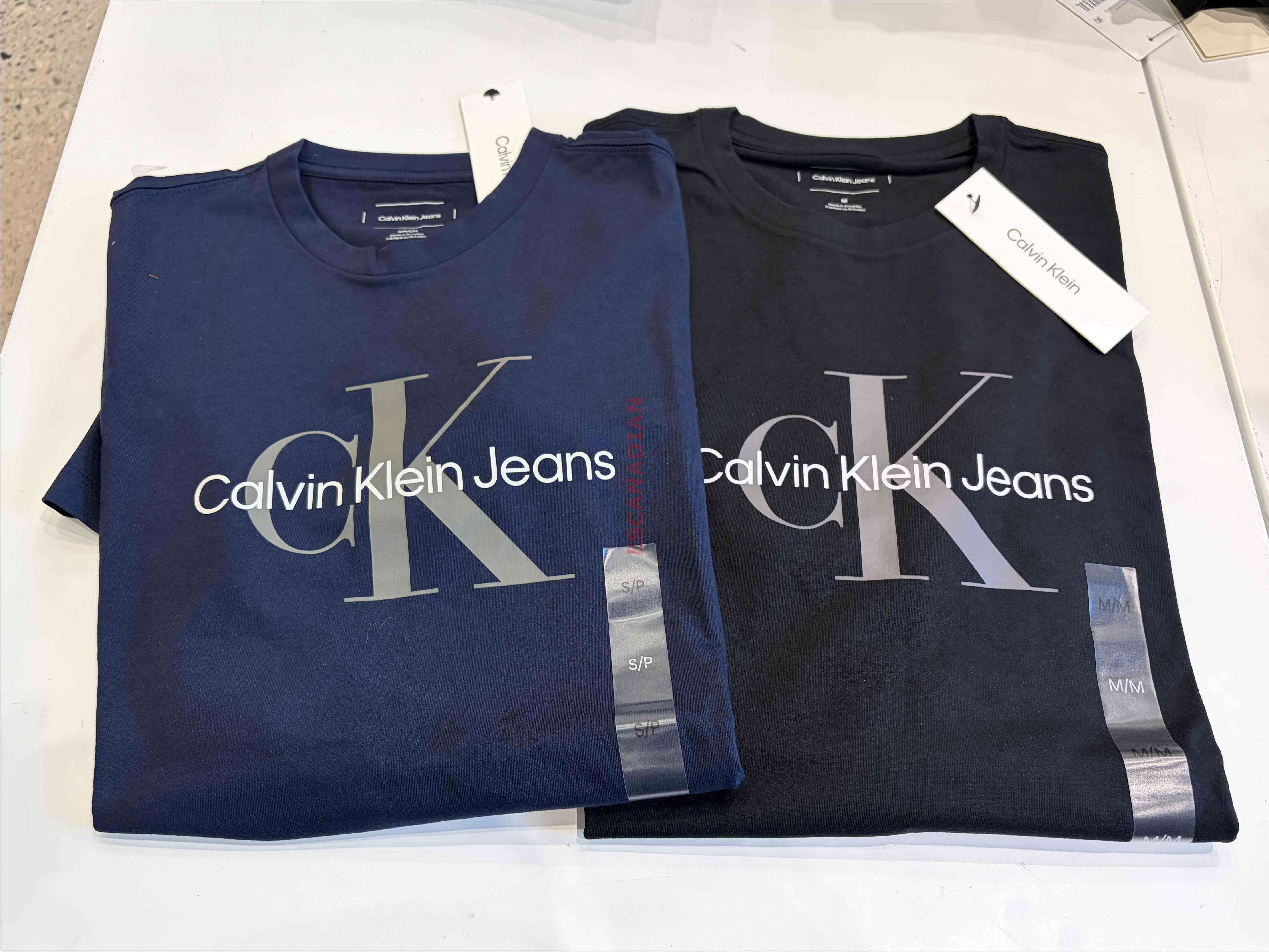CK 男大人 CK JEANS經典 短TEE (2色)