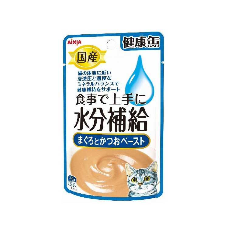 Aixia 健康罐 水份補給 吞拿魚鰹魚醬 濕糧 40g