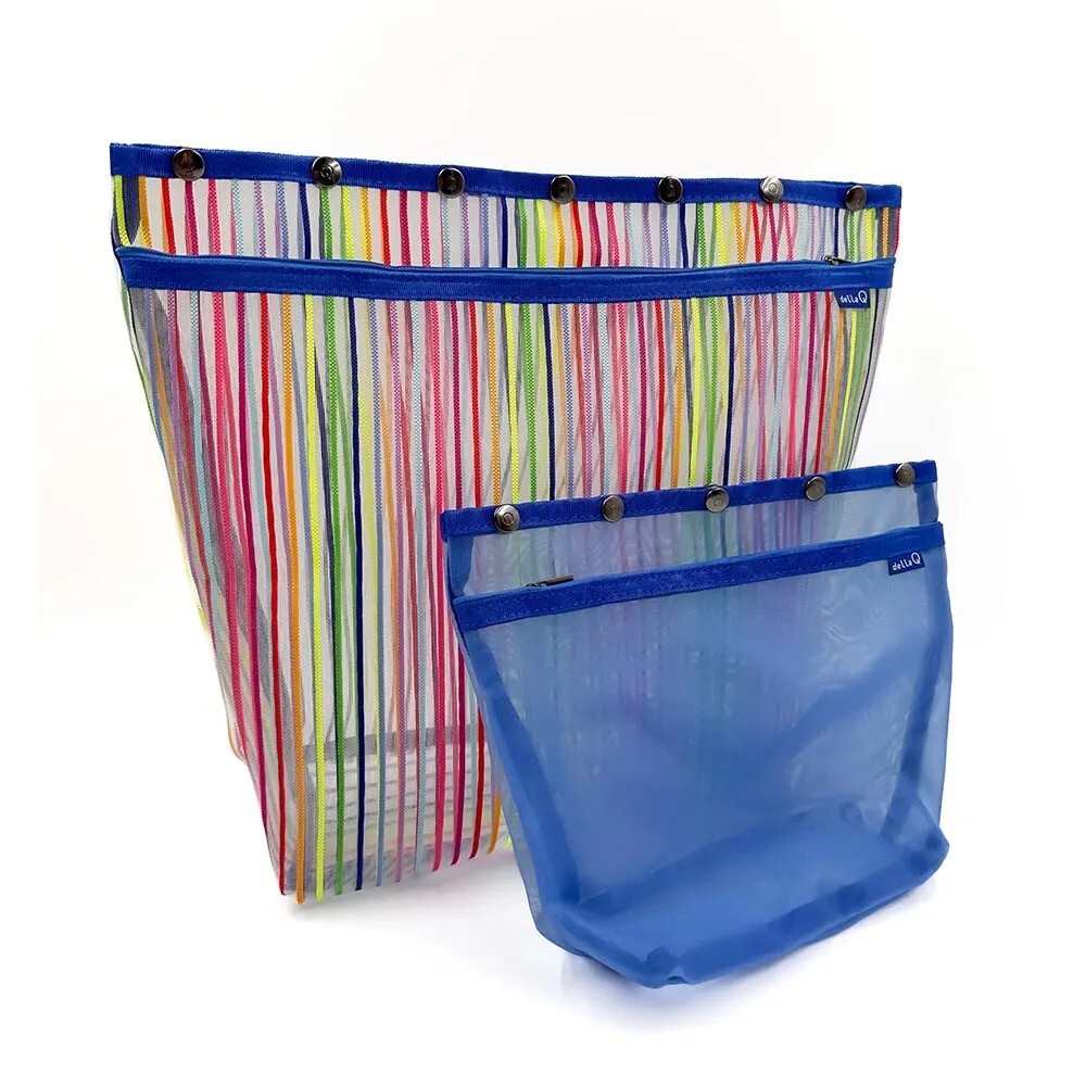 [DellaQ] Oh Snap 按釦彩虹編織袋組XL-L