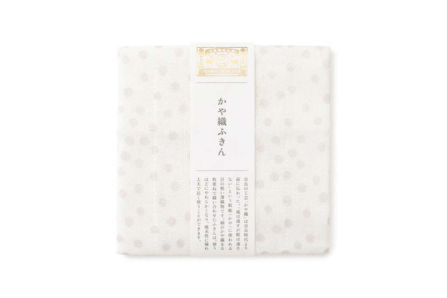 中川政七商店 - 蚊帳織方巾 / 小米菓 薄墨