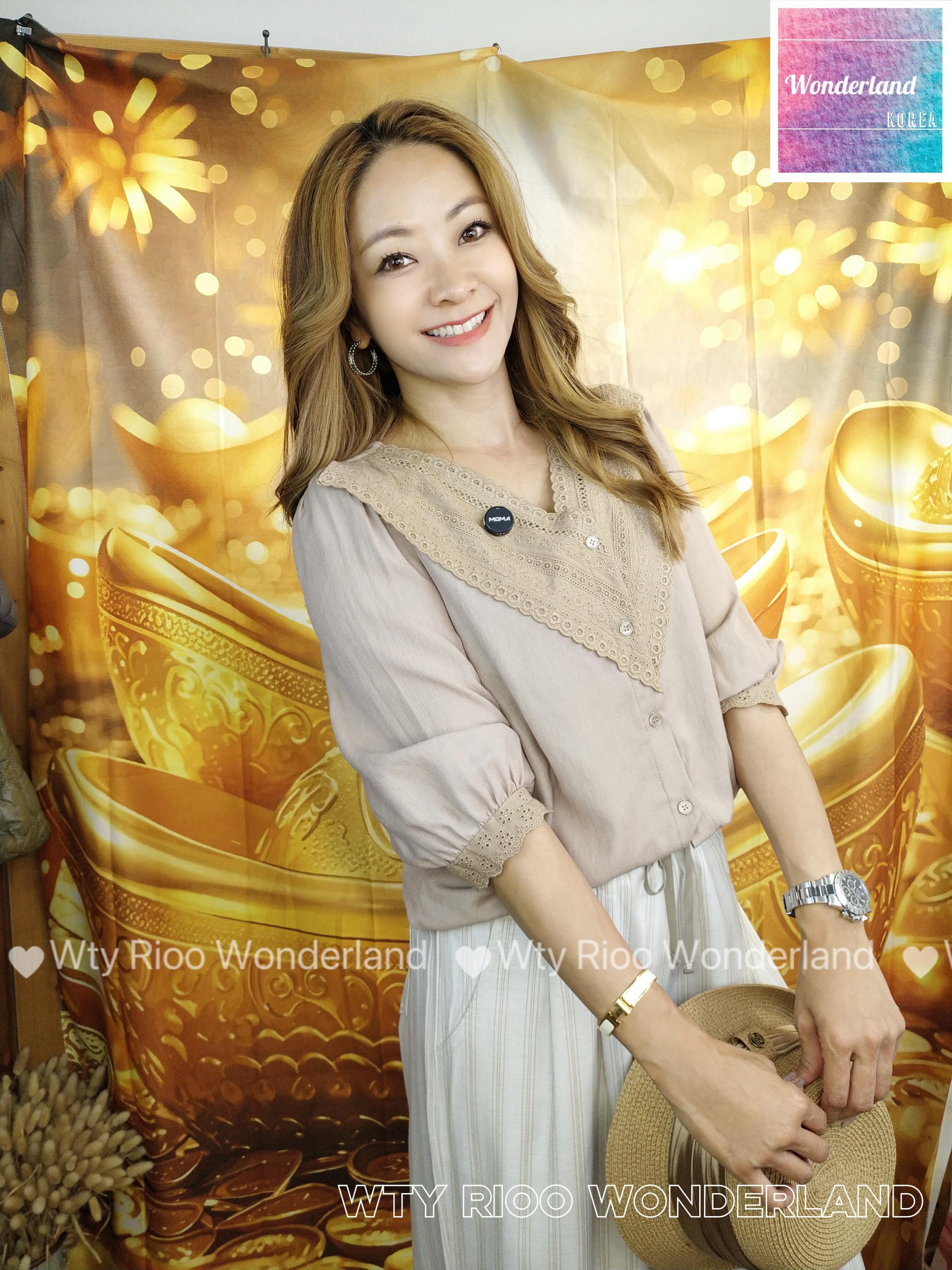 W8-W9 W030505 渡假V通花衫