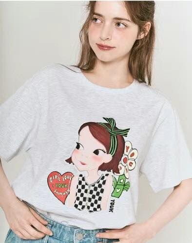 【直播】YOUK SHIM WON LX0305708 短袖上衣 (Free Size)