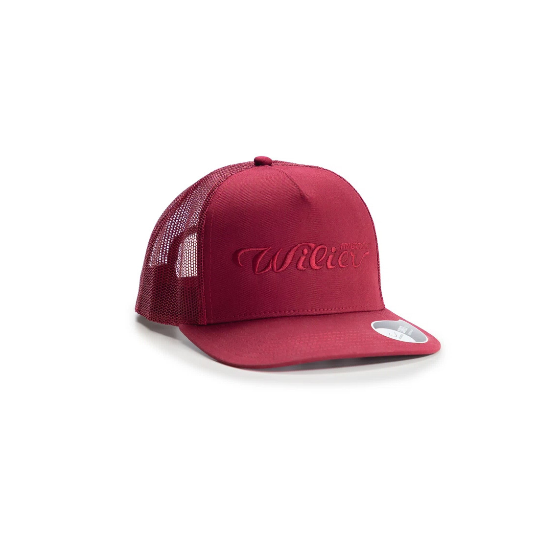 Wilier Burgundy Cap – Lifestyle Cotton Cycling Cap