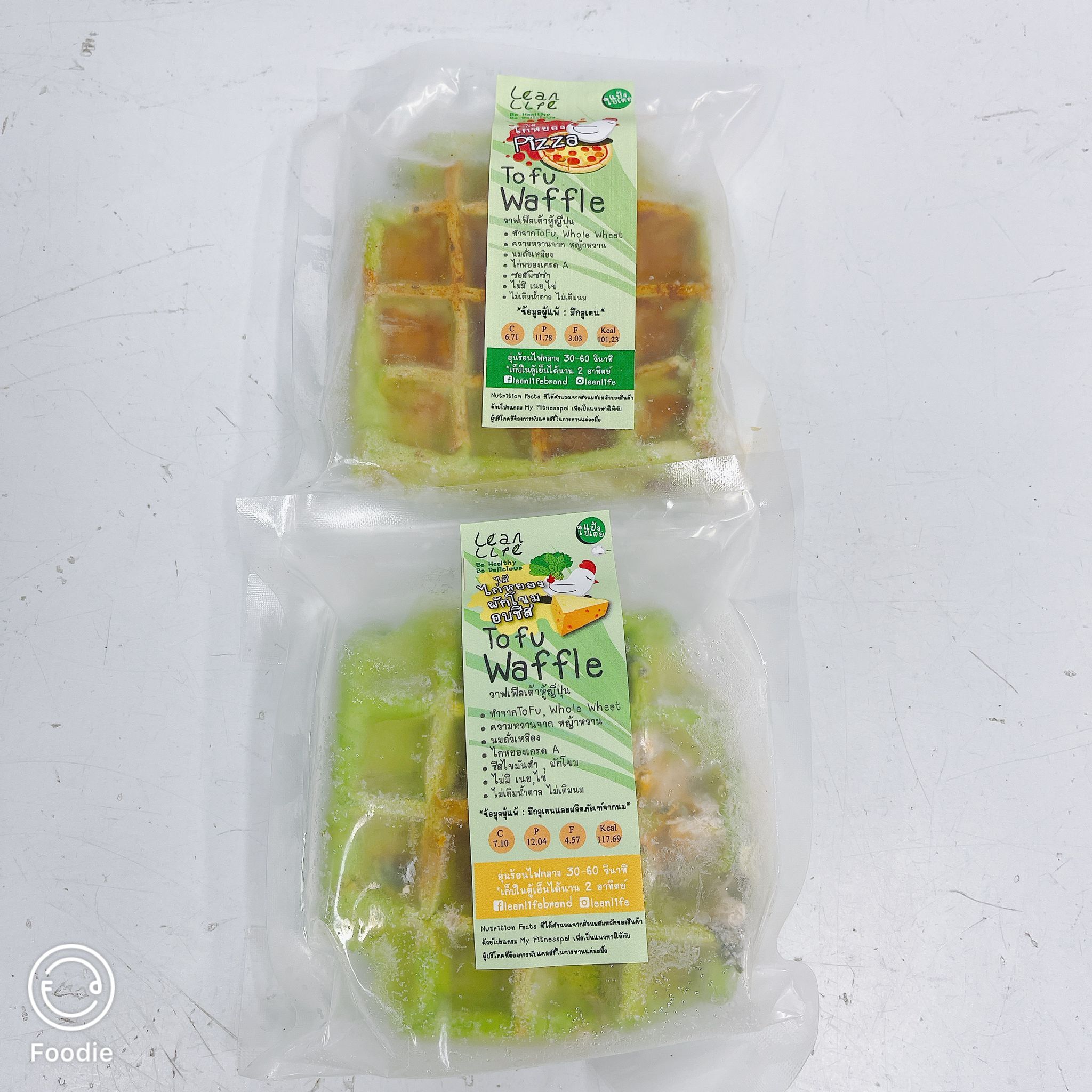 [TL06] [-18°C] Lean Life 日式豆腐窩夫 Japanese Tofu Waffle (斑斕粉)