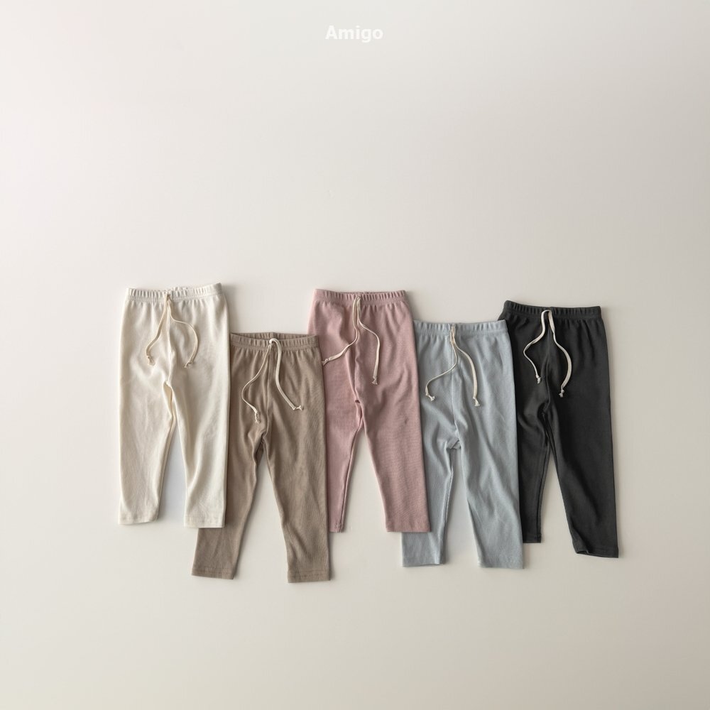 韓國🇰🇷Amigo 羅紋內搭褲(XS-XL)