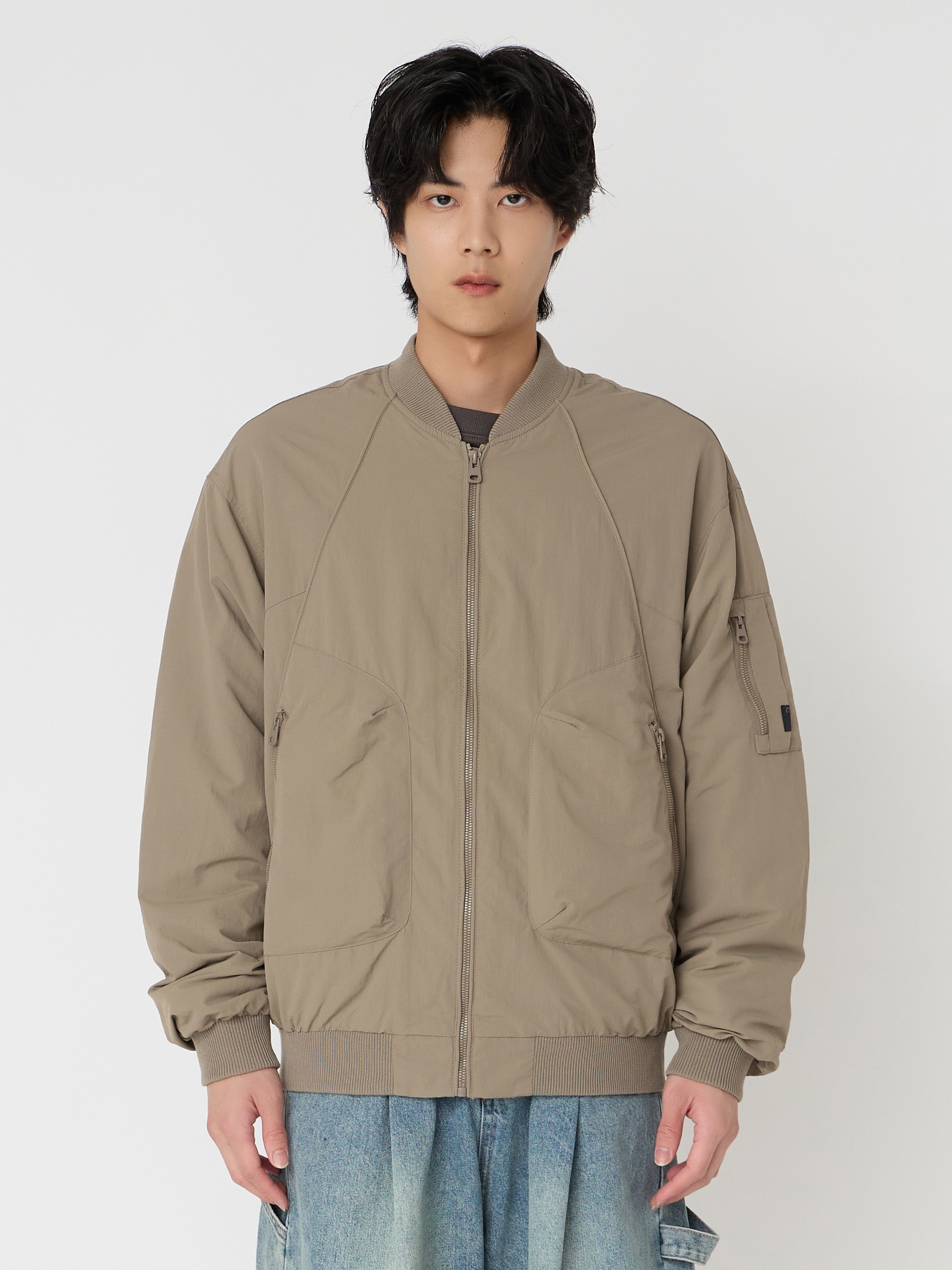 NOIR 太空立體口袋飛行外套