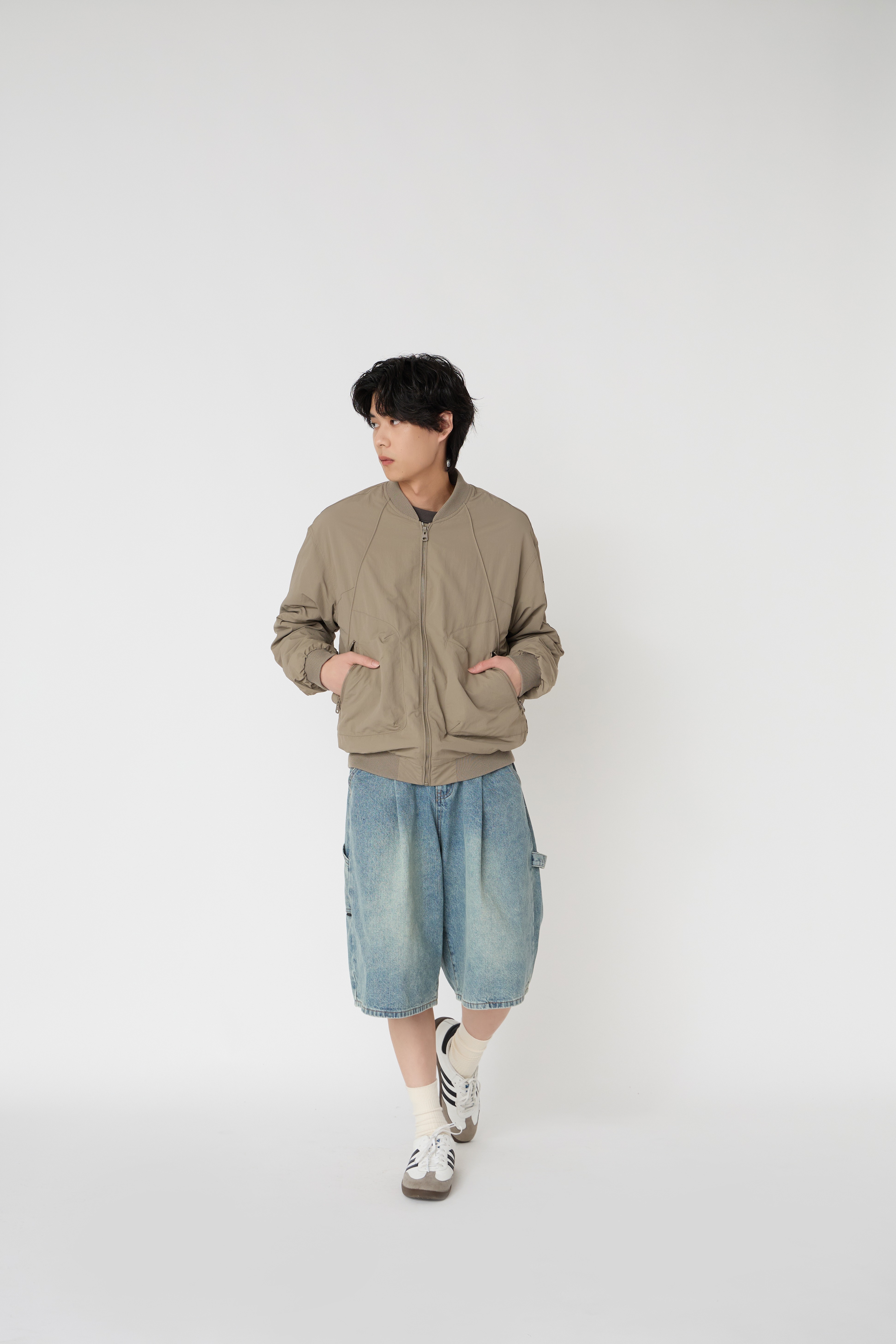 NOIR 太空立體口袋飛行外套