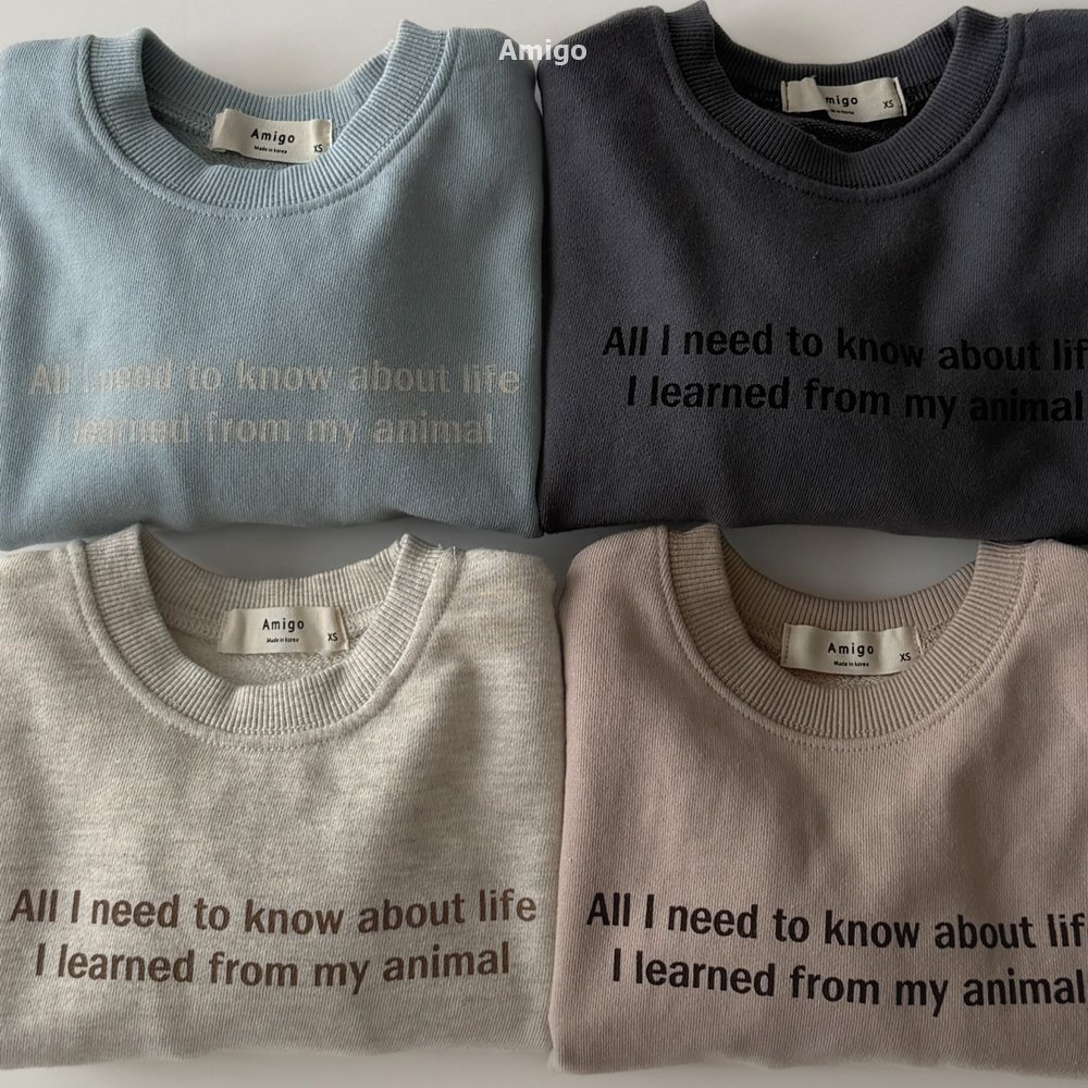 韓國🇰🇷Amigo 法式大學T(XS-XL)