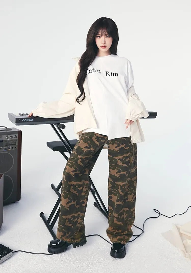 【預購】Martin Kim x LIZ 同款迷彩褲 MK2611PT302UKH