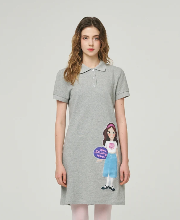 【直播】YOUK SHIM WON LX0305714 短袖裙 (Free Size)